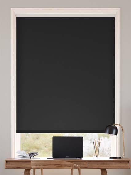 Capital Blackout Ebony Roller Blind thumbnail image