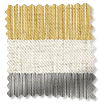Cardigan Stripe Linen Flax Grey Roman Blind swatch image