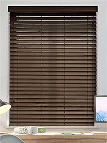 Caribbean Walnut Wooden Blind thumbnail image