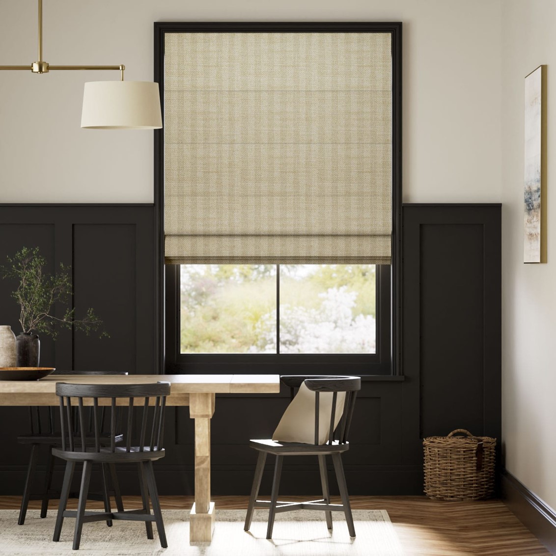 Carrick Natural Roman Blind