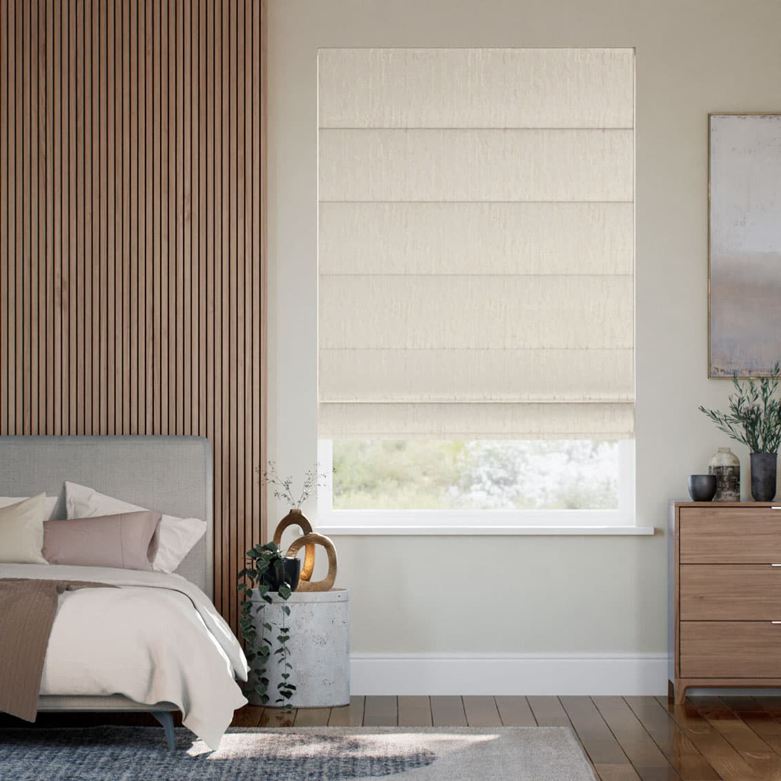 Ashby Natural Roman Blind