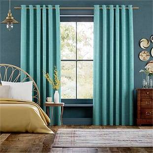 Cavendish Aqua Curtains thumbnail image