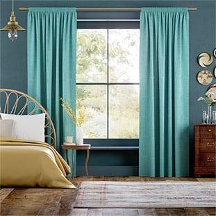 Cavendish Aqua Curtains thumbnail image