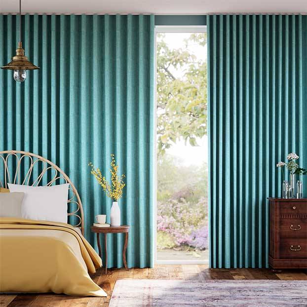 Cavendish Aqua Curtains thumbnail image