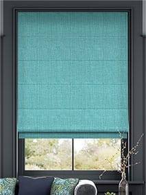 Cavendish Aqua Roman Blind thumbnail image