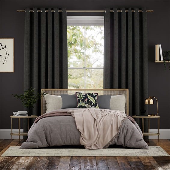 Cavendish Charcoal Curtains