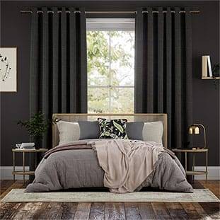 Cavendish Charcoal Curtains thumbnail image