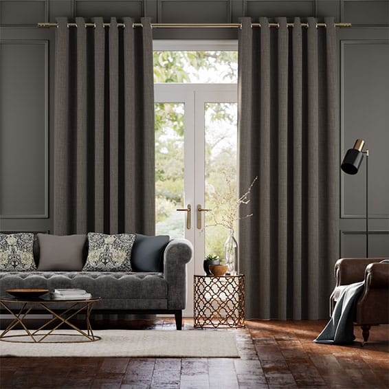 Cavendish Grey Taupe Curtains