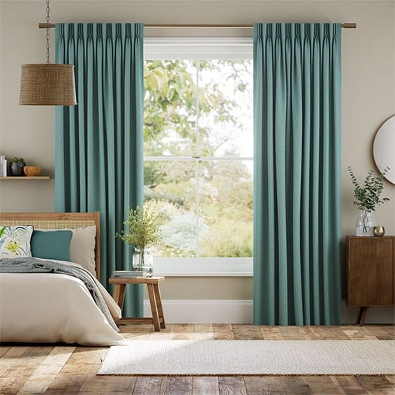 Cavendish Lagoon Blue Curtains