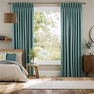 Cavendish Lagoon Blue Curtains thumbnail image