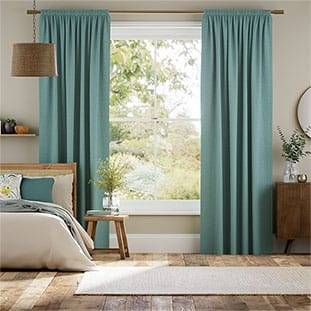 Cavendish Lagoon Blue Curtains thumbnail image