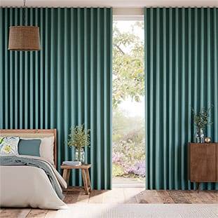 Cavendish Lagoon Blue Curtains thumbnail image