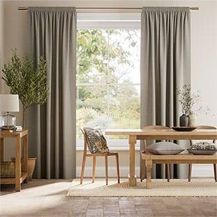 Cavendish Mid Grey Curtains thumbnail image