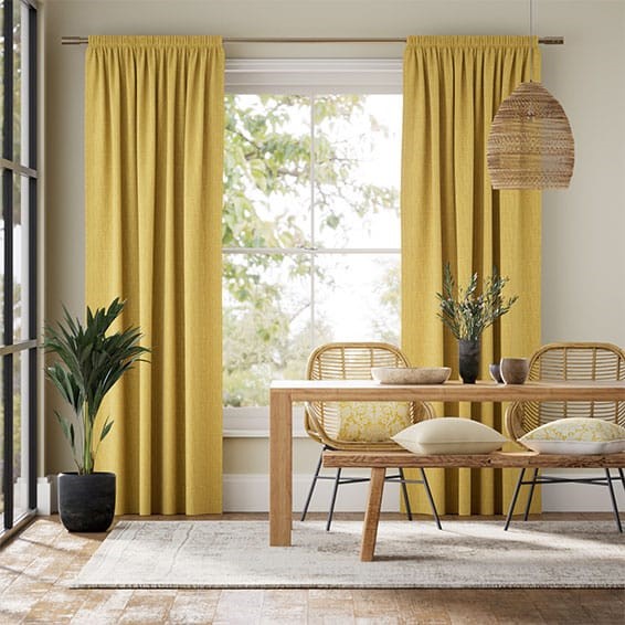 Cavendish Mimosa Gold Curtains