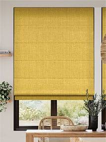 Electric Cavendish Mimosa Gold Roman Blind thumbnail image