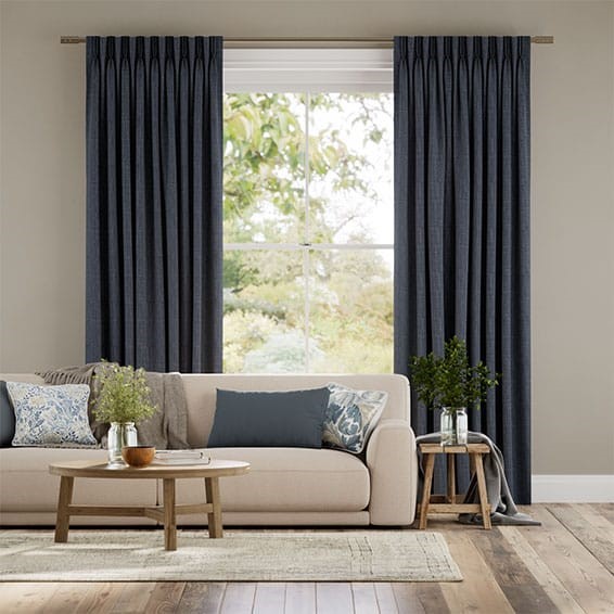 Cavendish Navy Curtains