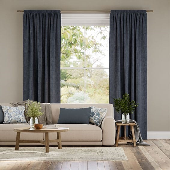 Cavendish Navy Curtains