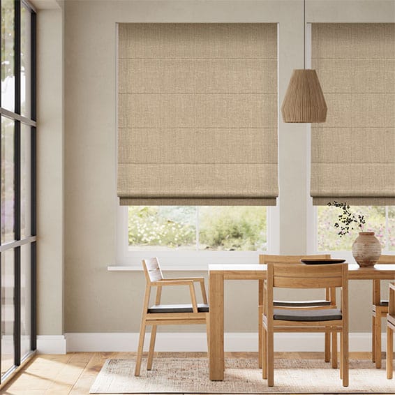 Cavendish Oatmeal Roman Blind