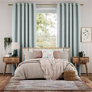 Cavendish Powder Blue Curtains thumbnail image