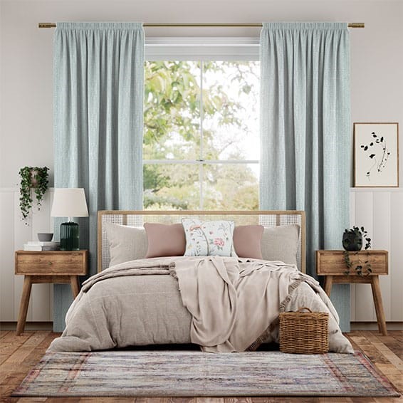 Cavendish Powder Blue Curtains