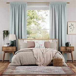 Cavendish Powder Blue Curtains thumbnail image