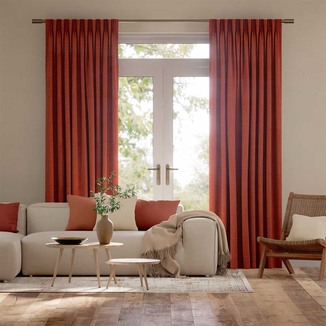 Cavendish Pumpkin Spice Curtains