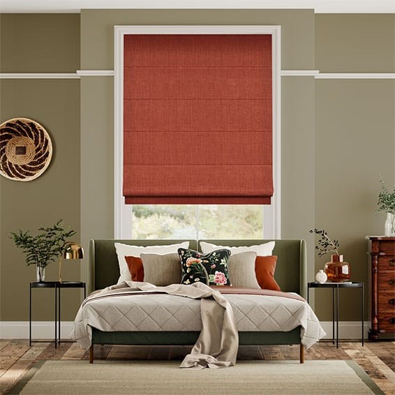 Cavendish Pumpkin Spice Roman Blind