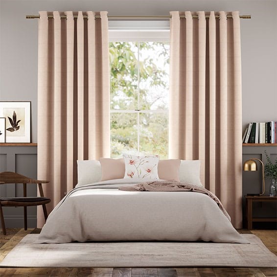 Cavendish Warm Blush Curtains