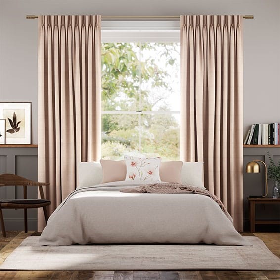 Cavendish Warm Blush Curtains