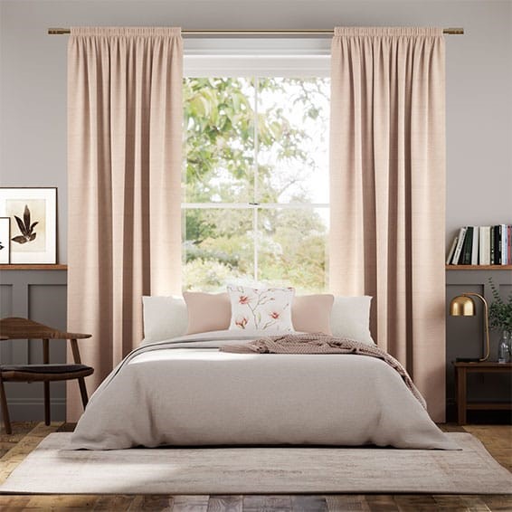 Cavendish Warm Blush Curtains