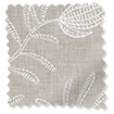 Cecilia Embroidered Taupe Roman Blind swatch image