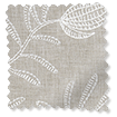 Cecilia Embroidered Taupe Roman Blind swatch image