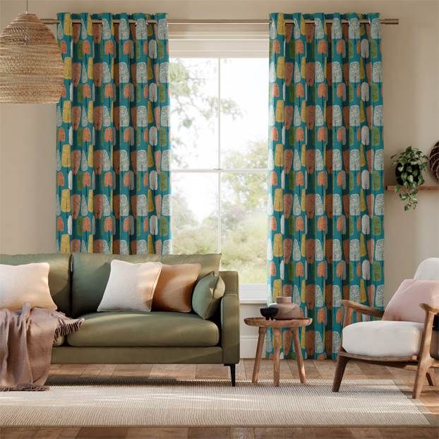 Cedar Midnight Curtains thumbnail image