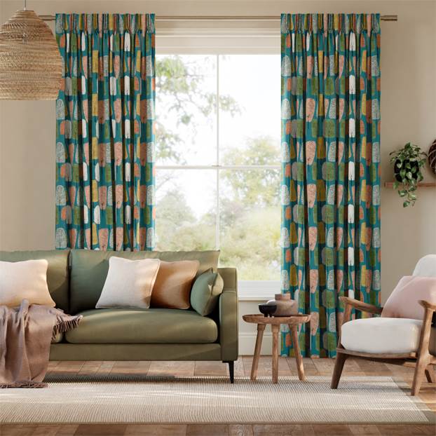 Cedar Midnight Curtains thumbnail image