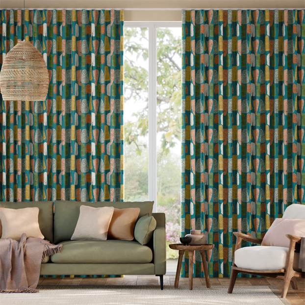 Cedar Midnight Curtains thumbnail image
