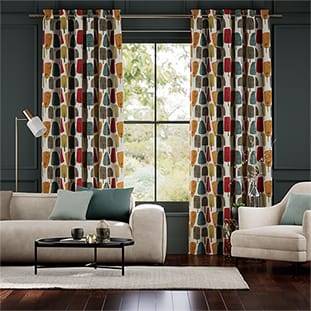 Cedar Tree Chilli Curtains thumbnail image