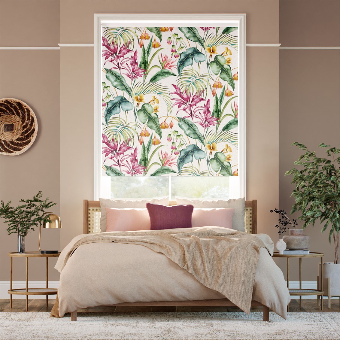 Cedella Tropical Roller Blind