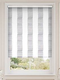 Splash Blackout Ceramic Stripe Clay Grey Roller Blind thumbnail image