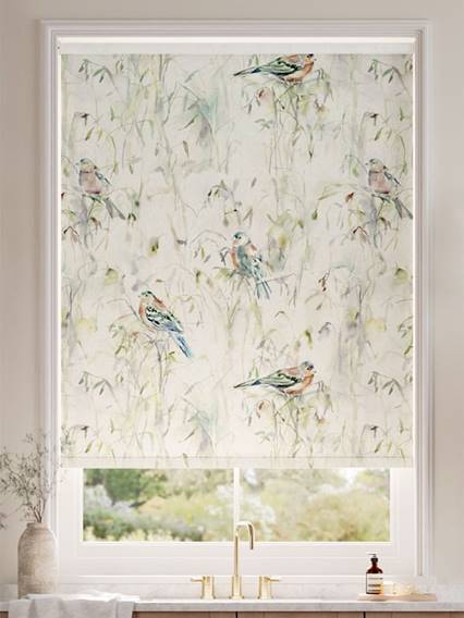 Chaffinch Blackout Cream Roller Blind thumbnail image