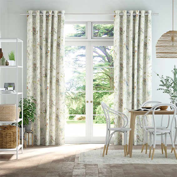 Chaffinch Cream Curtains