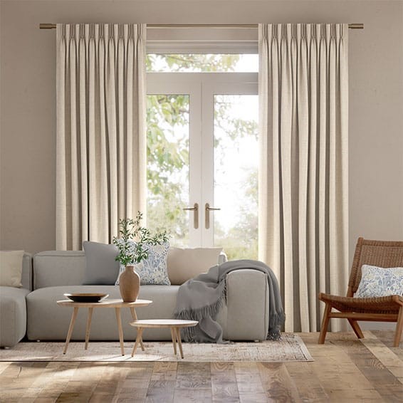 Chalfont Natural Grey Curtains