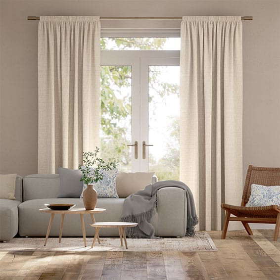 Chalfont Natural Grey Curtains