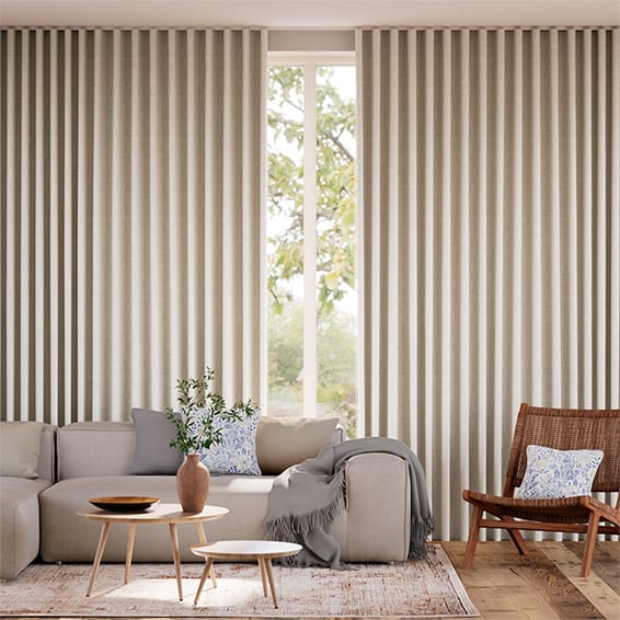 Chalfont Natural Grey Curtains