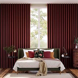 Chalfont Scarlet Curtains thumbnail image