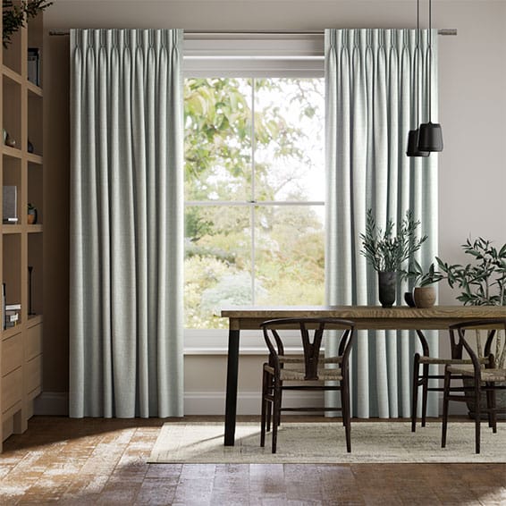 Chalfont Silver Grey  Curtains