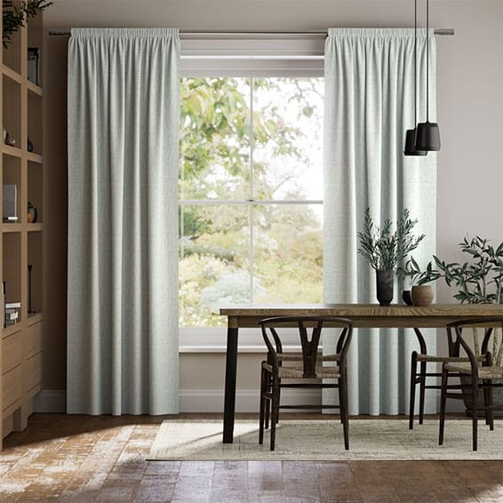 Chalfont Silver Grey  Curtains