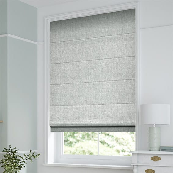 Chalfont Silver Grey Roman Blind