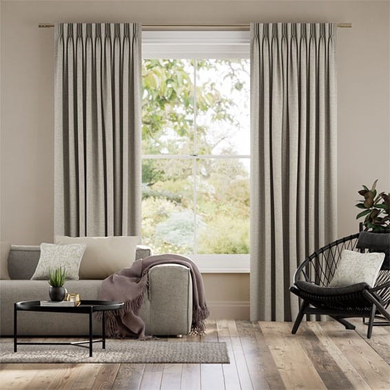 Chalfont Taupe  Curtains