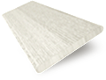 Chalk White Grain Faux Wood Blind - 50mm Slat sample image