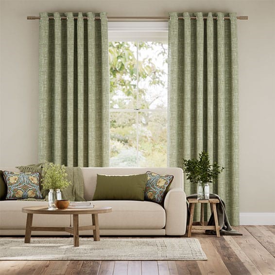 Chamberlain Spring Green Curtains